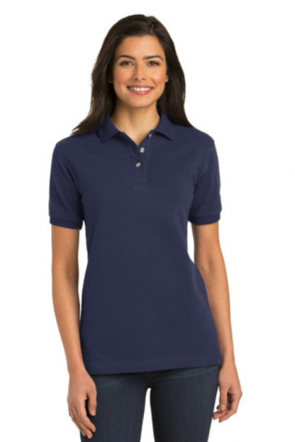 Ladies Heavyweight Cotton Pique Polo (Non-union associates)